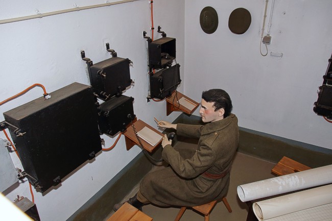 Communication, Fort Eben Emael, Specials