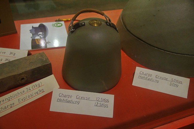 German action, Fort Eben Emael, Specials