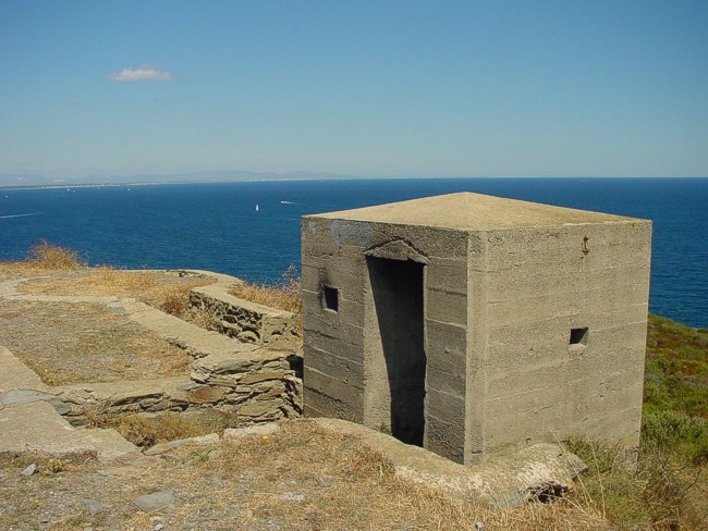 Port Vendres, Südwall