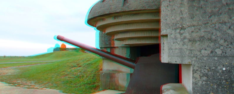 Longues sur Mer in stereo. (Photo: Wim Hoppenbrouwers)