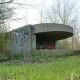 A rare airfield defence bunker on the Flugplatz Maldegem. (Photo: Henk Adriaanse)