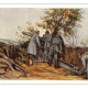 A German artillery position by Vollbehr.